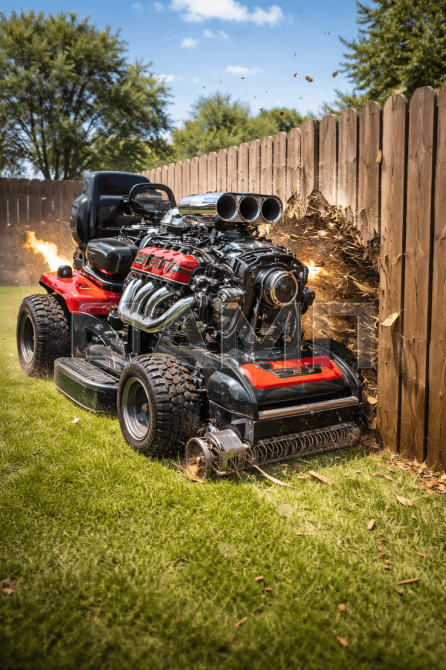 Новая сумашедшая газонокосилка Москва - изображение 1